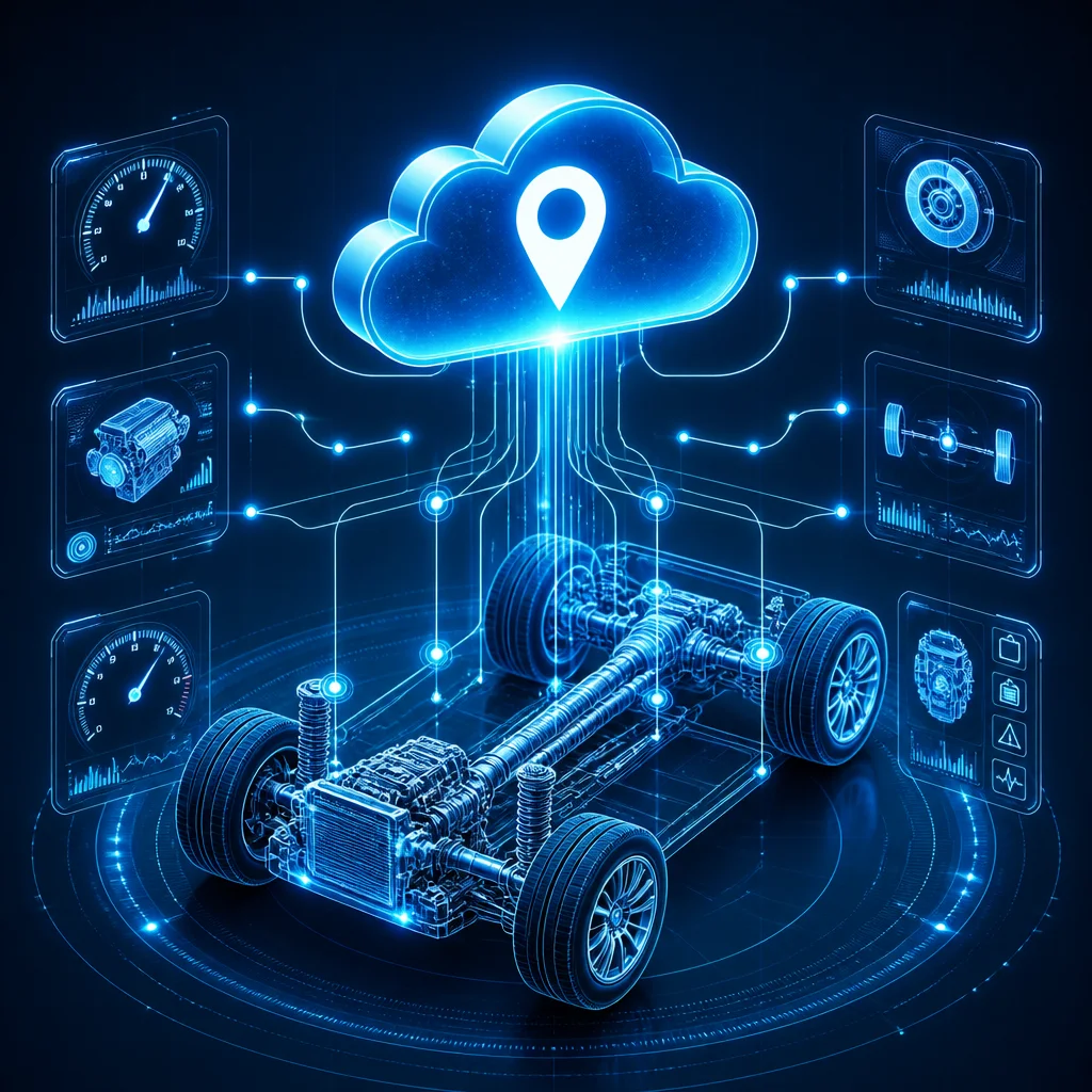GPS Cloud CAN BUS telemetrija vozila