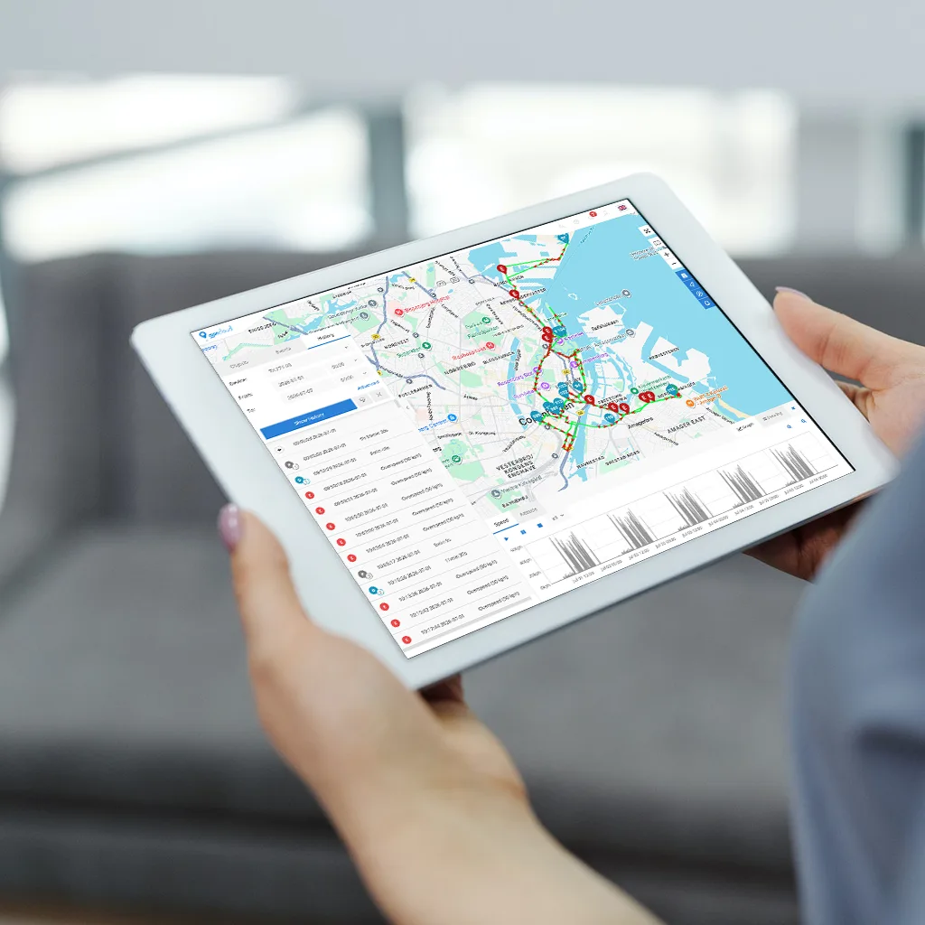 GPS Cloud prikaz praćenja vozila i flote na karti