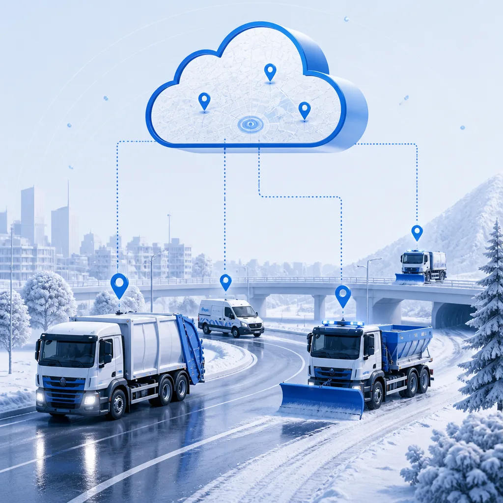 GPS Cloud praćenje komunalnih vozila, ralica i zimskih službi
