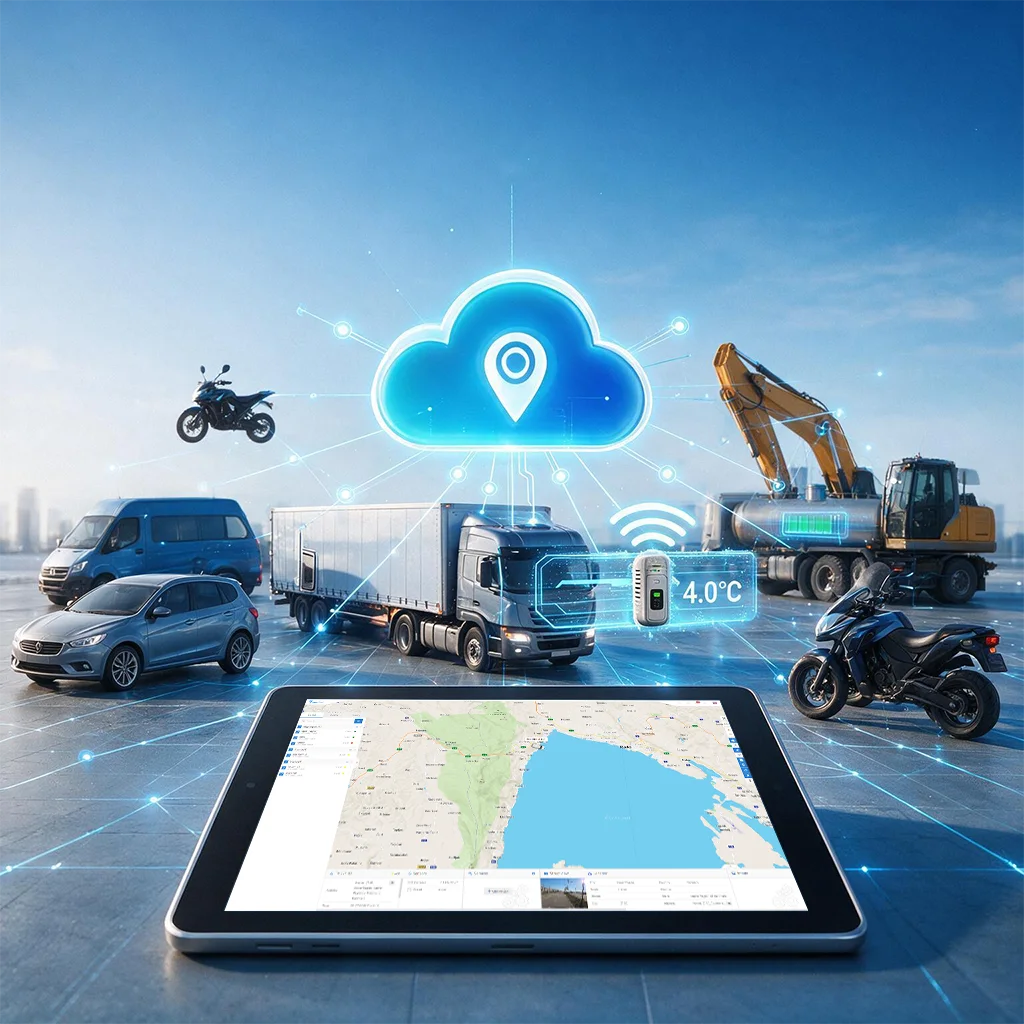 GPS Cloud primjena za vozila, strojeve, plovila i imovinu